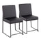 High Back Fuji Dining Chair - Set Of 2