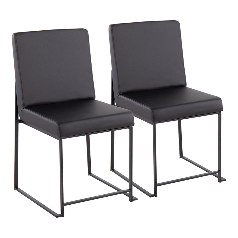 High Back Fuji Dining Chair - Set Of 2