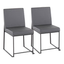High Back Fuji Dining Chair - Set Of 2