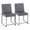 High Back Fuji Dining Chair - Set Of 2