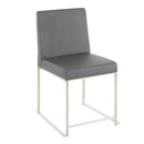 High Back Fuji Dining Chair - Set Of 2