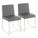 High Back Fuji Dining Chair - Set Of 2