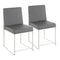 High Back Fuji Dining Chair - Set Of 2
