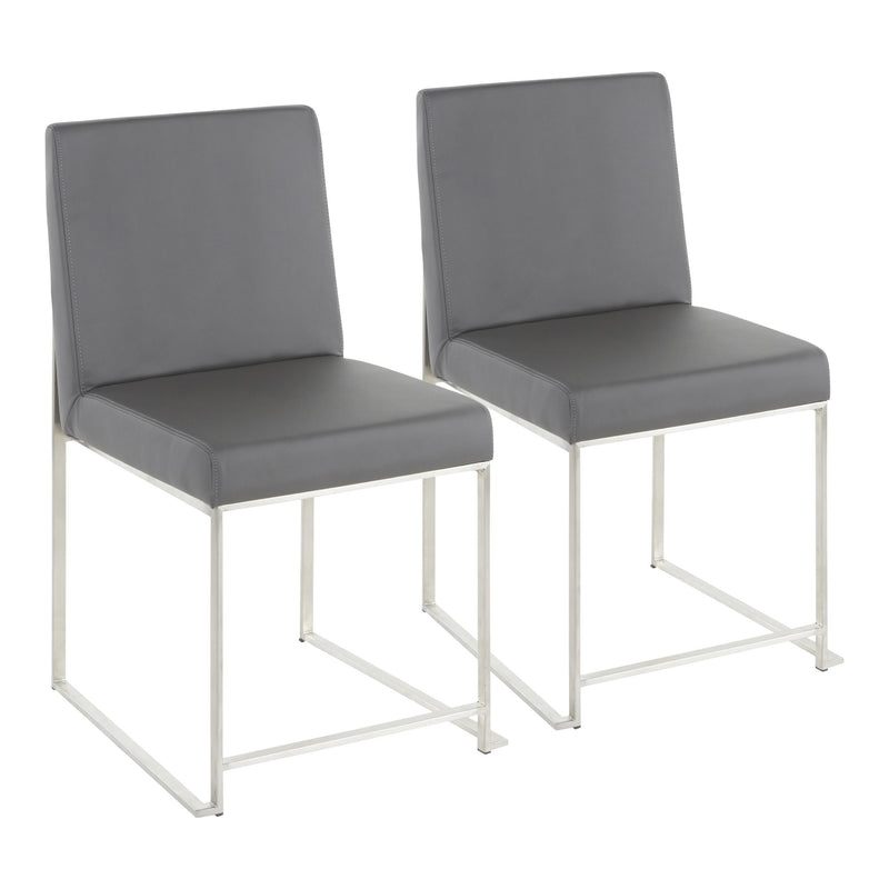 High Back Fuji Dining Chair - Set Of 2