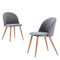 Vickie Modern Velvet Dining Chairs (Set of 2)