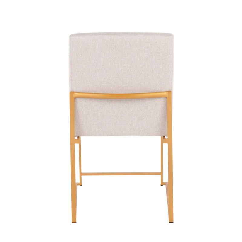High Back Fuji Dining Chair - Set Of 2
