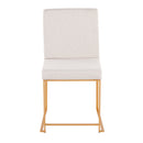 High Back Fuji Dining Chair - Set Of 2