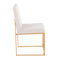 High Back Fuji Dining Chair - Set Of 2