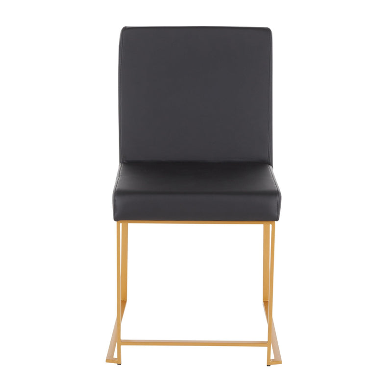 High Back Fuji Dining Chair - Set Of 2