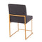 High Back Fuji Dining Chair - Set Of 2