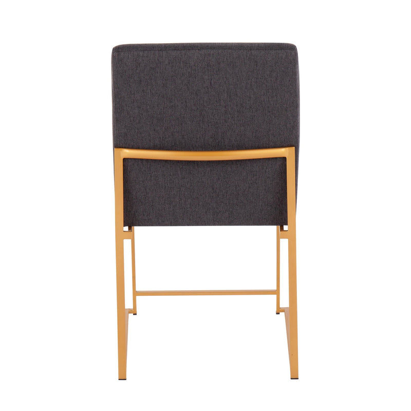 High Back Fuji Dining Chair - Set Of 2