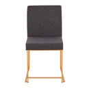 High Back Fuji Dining Chair - Set Of 2