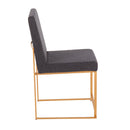 High Back Fuji Dining Chair - Set Of 2