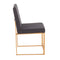 High Back Fuji Dining Chair - Set Of 2