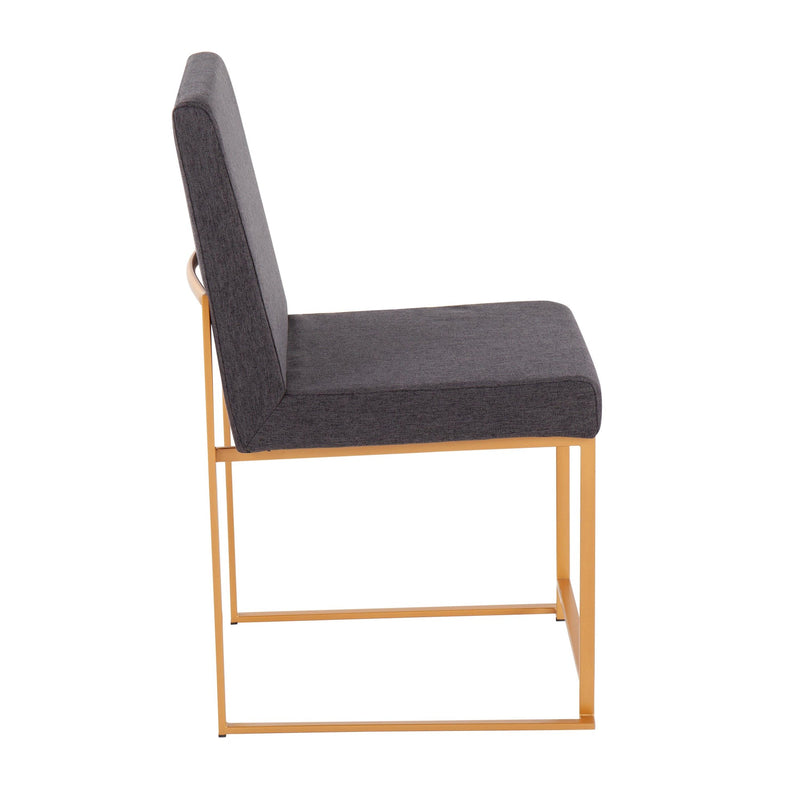 High Back Fuji Dining Chair - Set Of 2