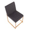 High Back Fuji Dining Chair - Set Of 2
