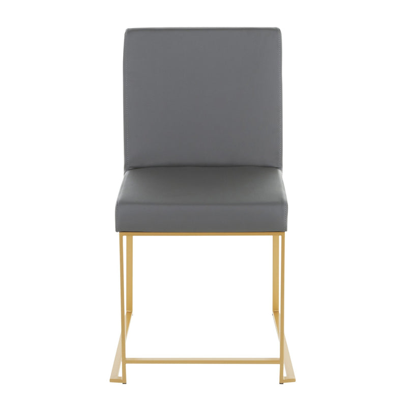 High Back Fuji Dining Chair - Set Of 2