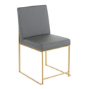 High Back Fuji Dining Chair - Set Of 2