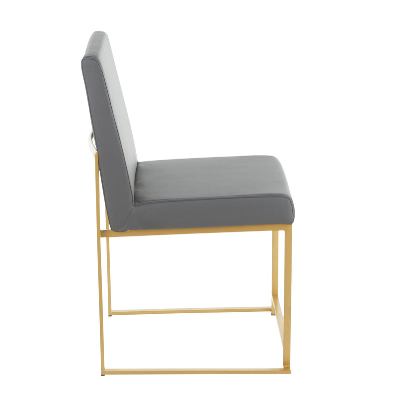 High Back Fuji Dining Chair - Set Of 2