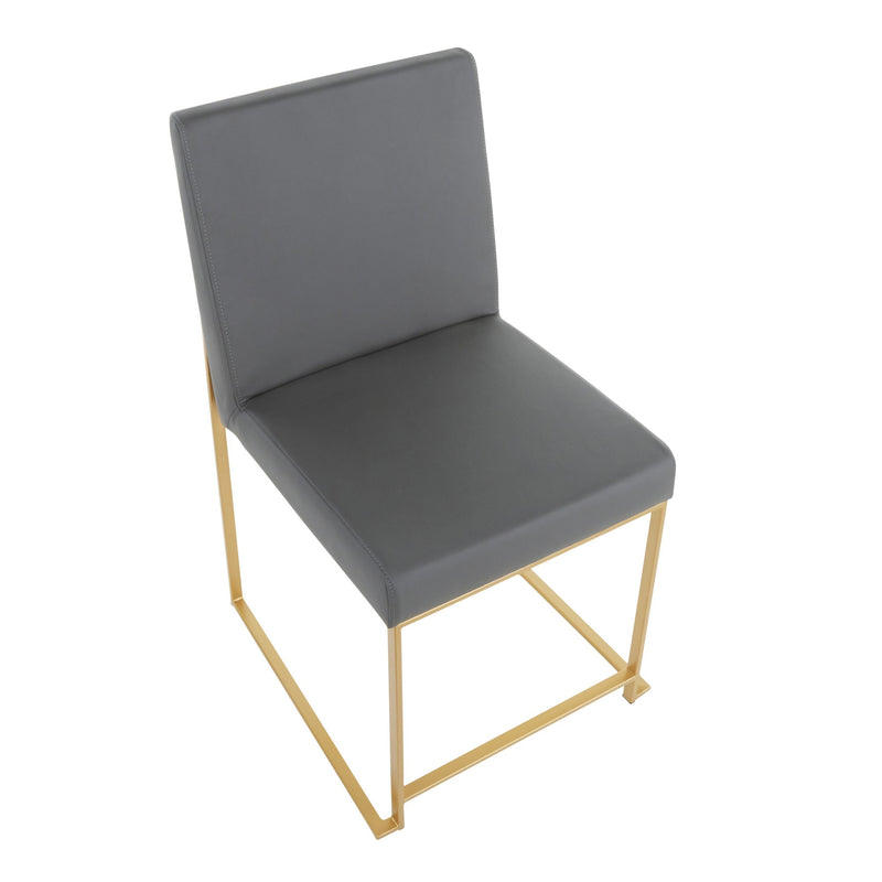 High Back Fuji Dining Chair - Set Of 2