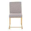 High Back Fuji Dining Chair - Set Of 2