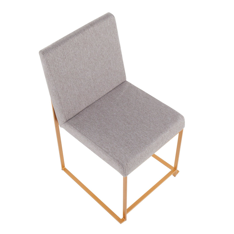 High Back Fuji Dining Chair - Set Of 2