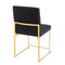 High Back Fuji Dining Chair - Set Of 2