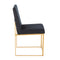 High Back Fuji Dining Chair - Set Of 2