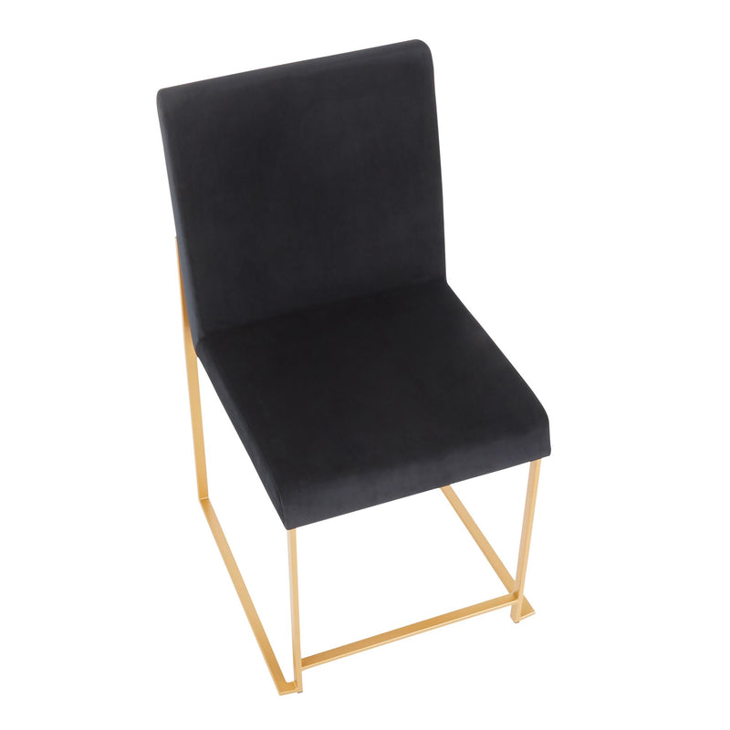 High Back Fuji Dining Chair - Set Of 2