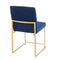 High Back Fuji Dining Chair - Set Of 2