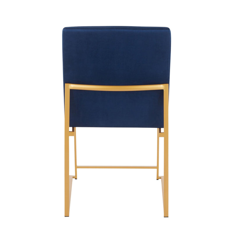High Back Fuji Dining Chair - Set Of 2