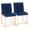 High Back Fuji Dining Chair - Set Of 2