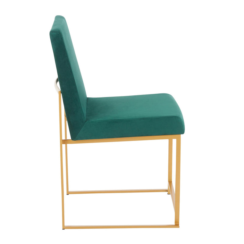 High Back Fuji Dining Chair - Set Of 2