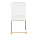 High Back Fuji Dining Chair - Set Of 2