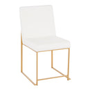 High Back Fuji Dining Chair - Set Of 2