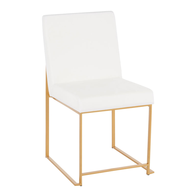 High Back Fuji Dining Chair - Set Of 2