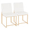 High Back Fuji Dining Chair - Set Of 2