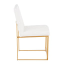 High Back Fuji Dining Chair - Set Of 2