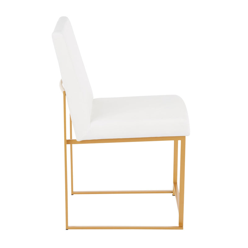 High Back Fuji Dining Chair - Set Of 2