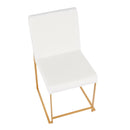 High Back Fuji Dining Chair - Set Of 2