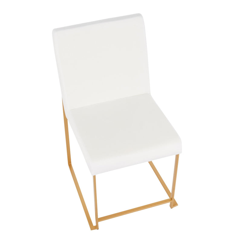 High Back Fuji Dining Chair - Set Of 2