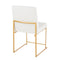 High Back Fuji Dining Chair - Set Of 2