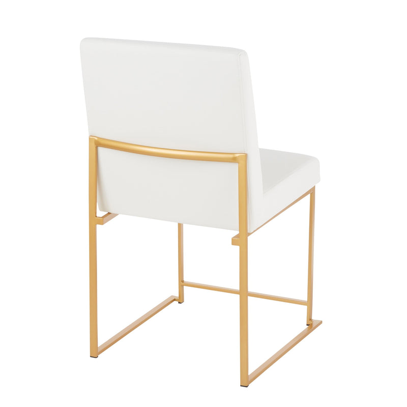 High Back Fuji Dining Chair - Set Of 2