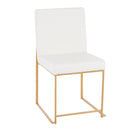 High Back Fuji Dining Chair - Set Of 2