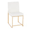 High Back Fuji Dining Chair - Set Of 2