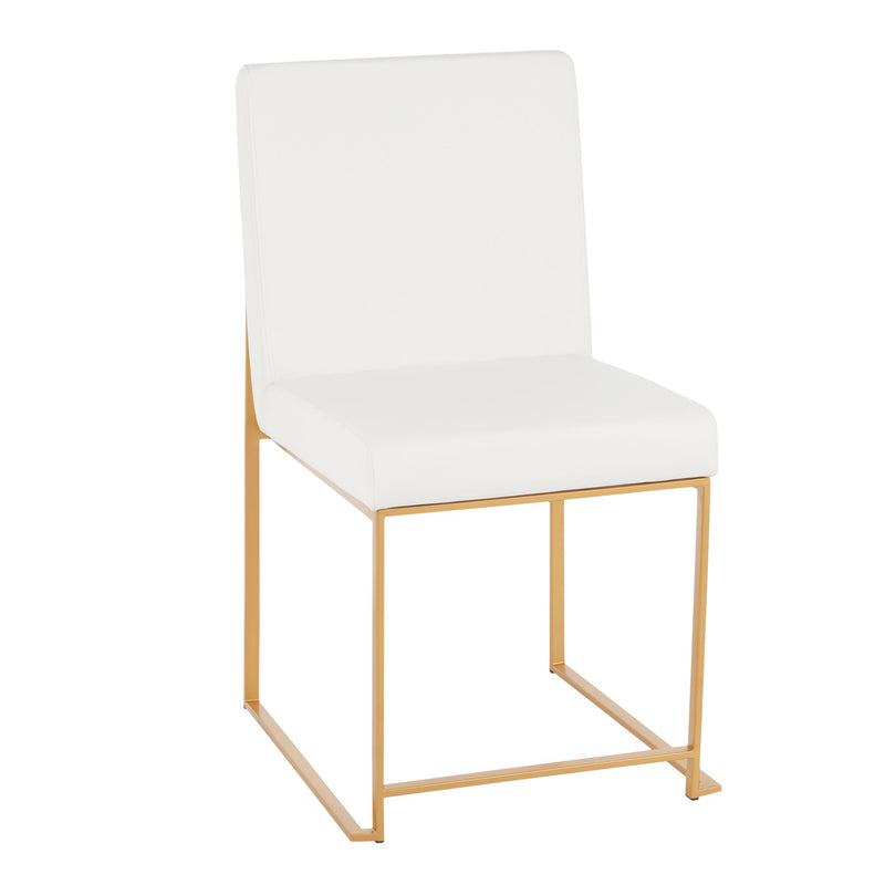 High Back Fuji Dining Chair - Set Of 2