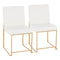 High Back Fuji Dining Chair - Set Of 2