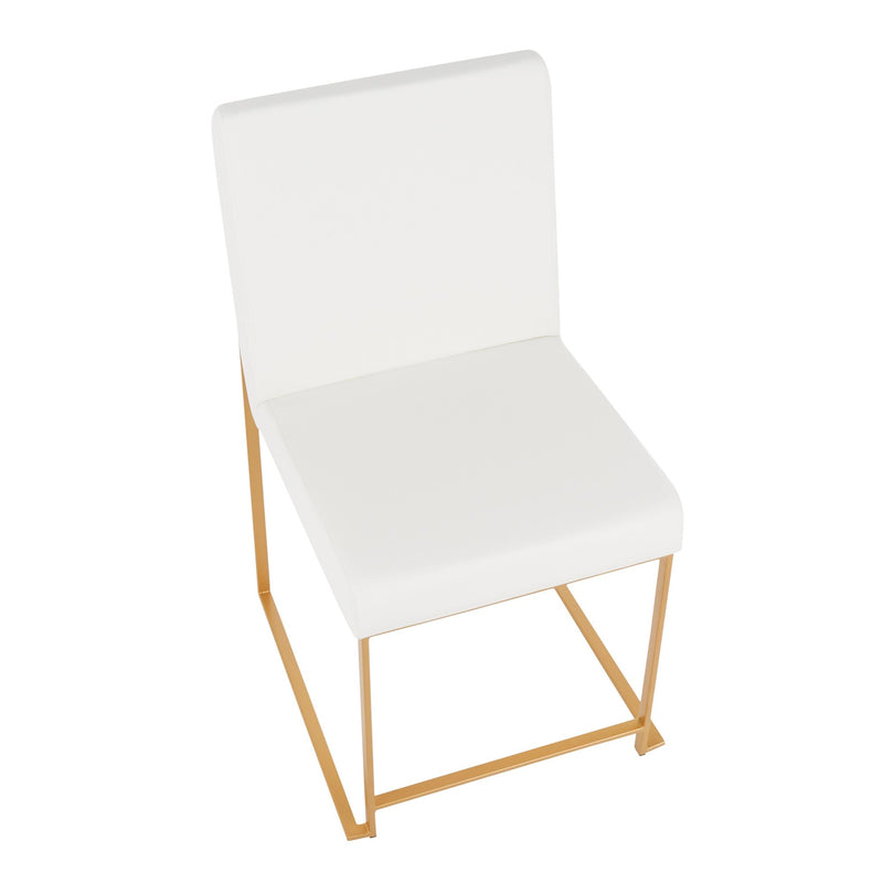 High Back Fuji Dining Chair - Set Of 2