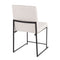 High Back Fuji Dining Chair - Set Of 2