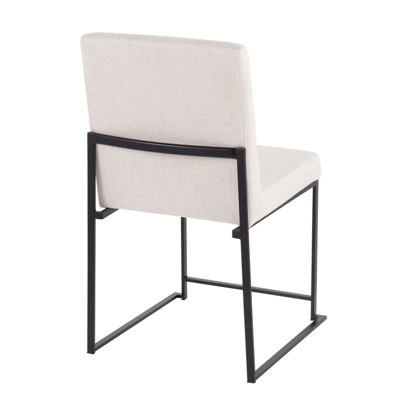 High Back Fuji Dining Chair - Set Of 2